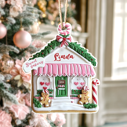 Shineful Personalized 2D Acrylic Ornament Little Sweet Bakery