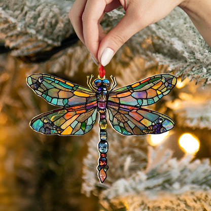 Shineful 2D Acrylic Ornament Mystic Wings Dragonfly