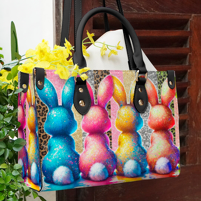 Shineful Leather Bag Glitter Bunnies