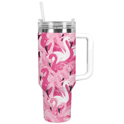 Shineful Tumbler Elegant Flock Flamingo