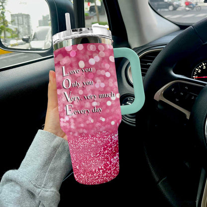 Valentine Oz Reading Shineful™ Tumbler Sparkling Love Nl09 40 Oz / Mint