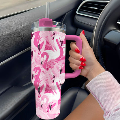 Shineful Tumbler Elegant Flock Flamingo