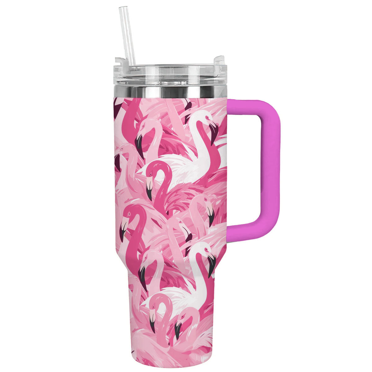 Shineful Tumbler Elegant Flock Flamingo