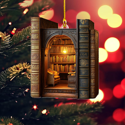 Shineful 2D Acrylic Ornament Book Nook