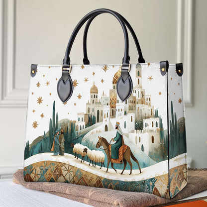 Shineful Leather Bag Starry Bethlehem Journey