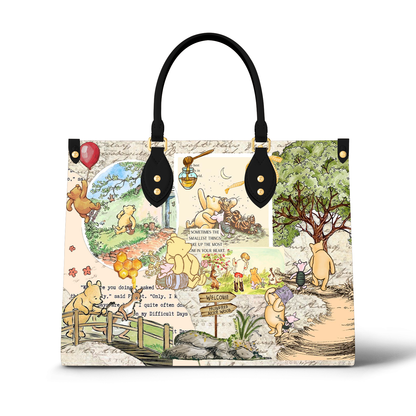 Shineful Leather Bag Pooh Forest Dreams