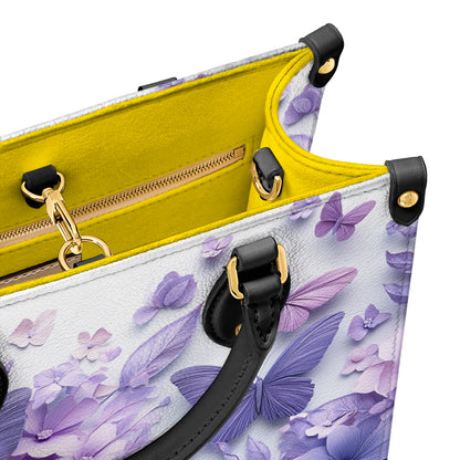 Shineful Leather Bag Wings Over Blooms