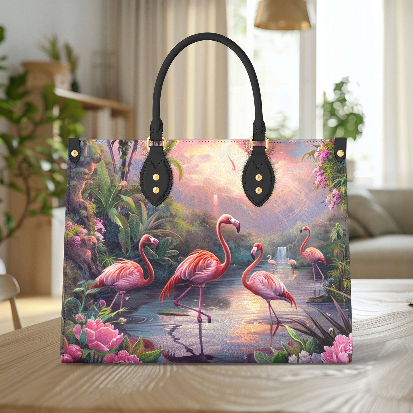 Shineful Leather Bag Tranquill Flamingo