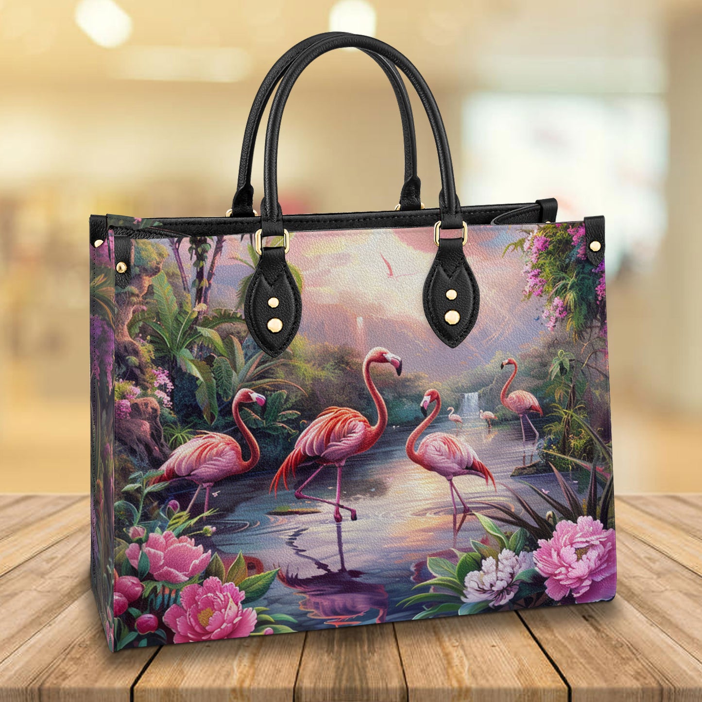 Shineful Leather Bag Tranquill Flamingo