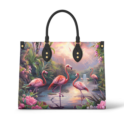 Shineful Leather Bag Tranquill Flamingo