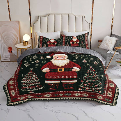 Shineful All Season Quilt 3-Piece Set Cozy Christmas