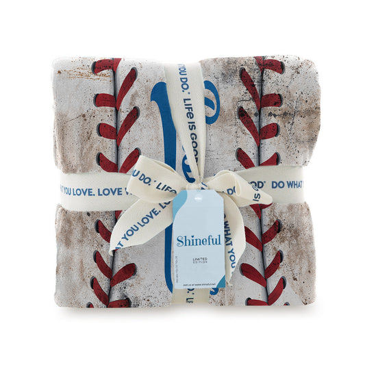 Shineful Fleece Blanket Proud Baseball