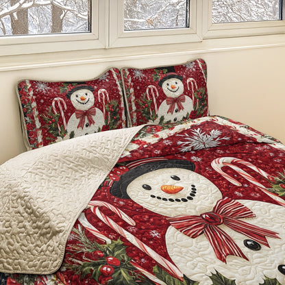 Shineful All Season Quilt 3-teiliges Set Frosty's Frolic