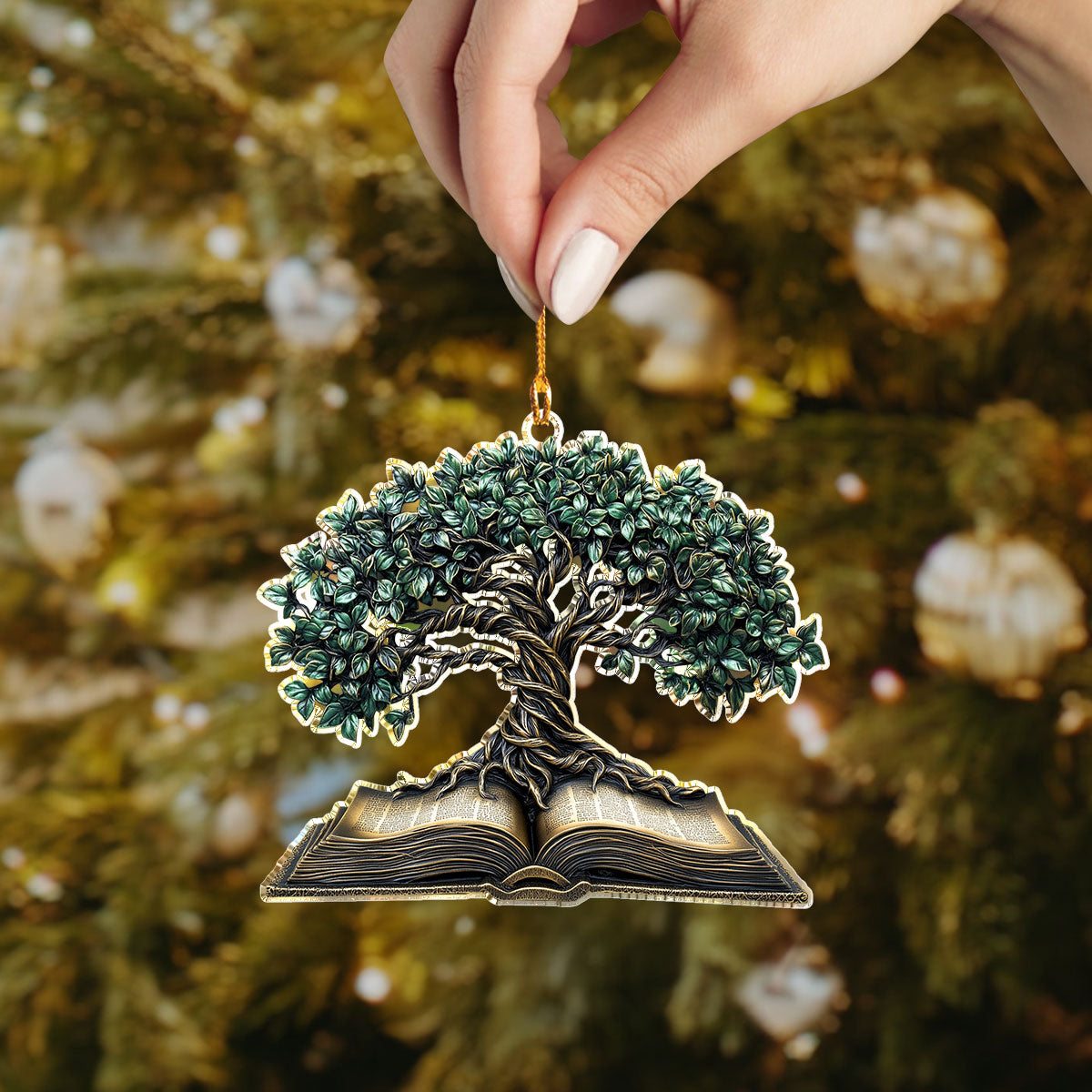 Shineful 2D Acrylic Ornament - Tree of Knowledge & Life