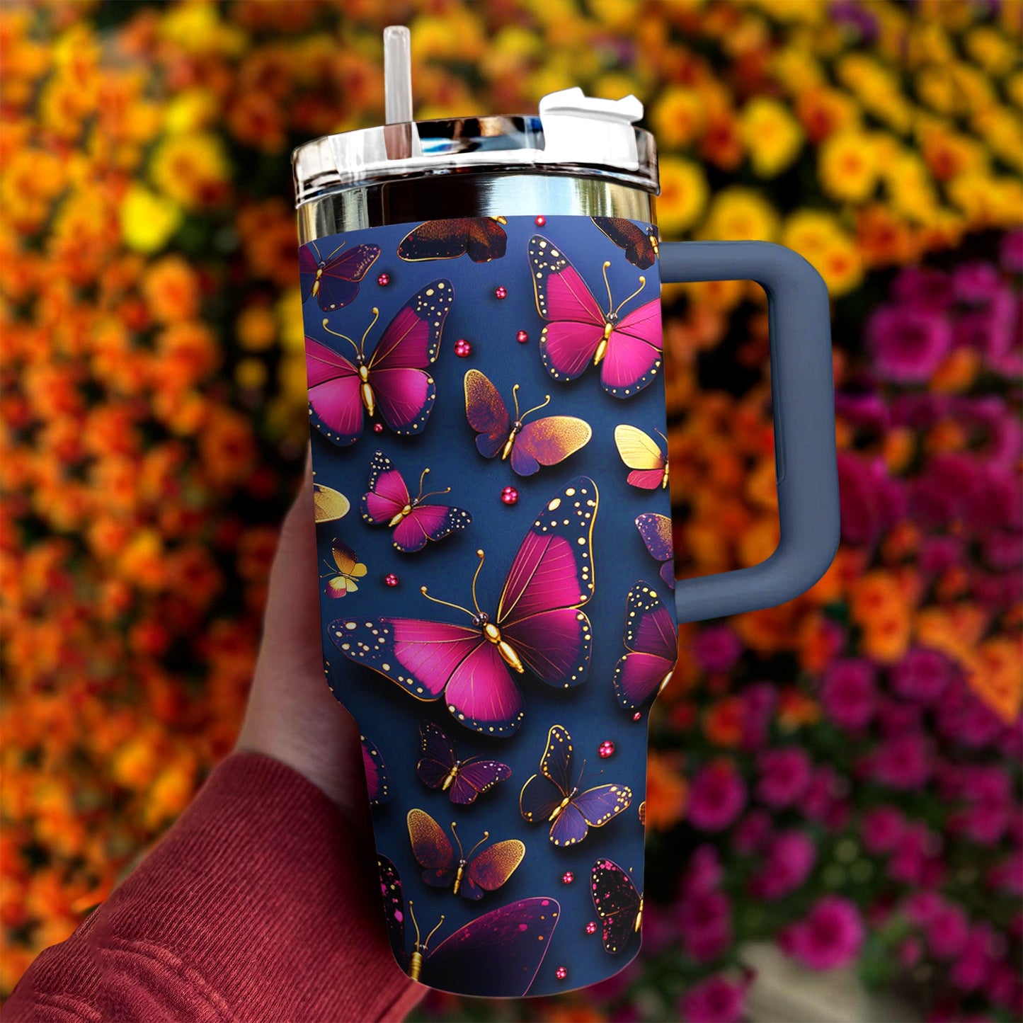 Shineful Tumbler Butterfly Radiant Flutter