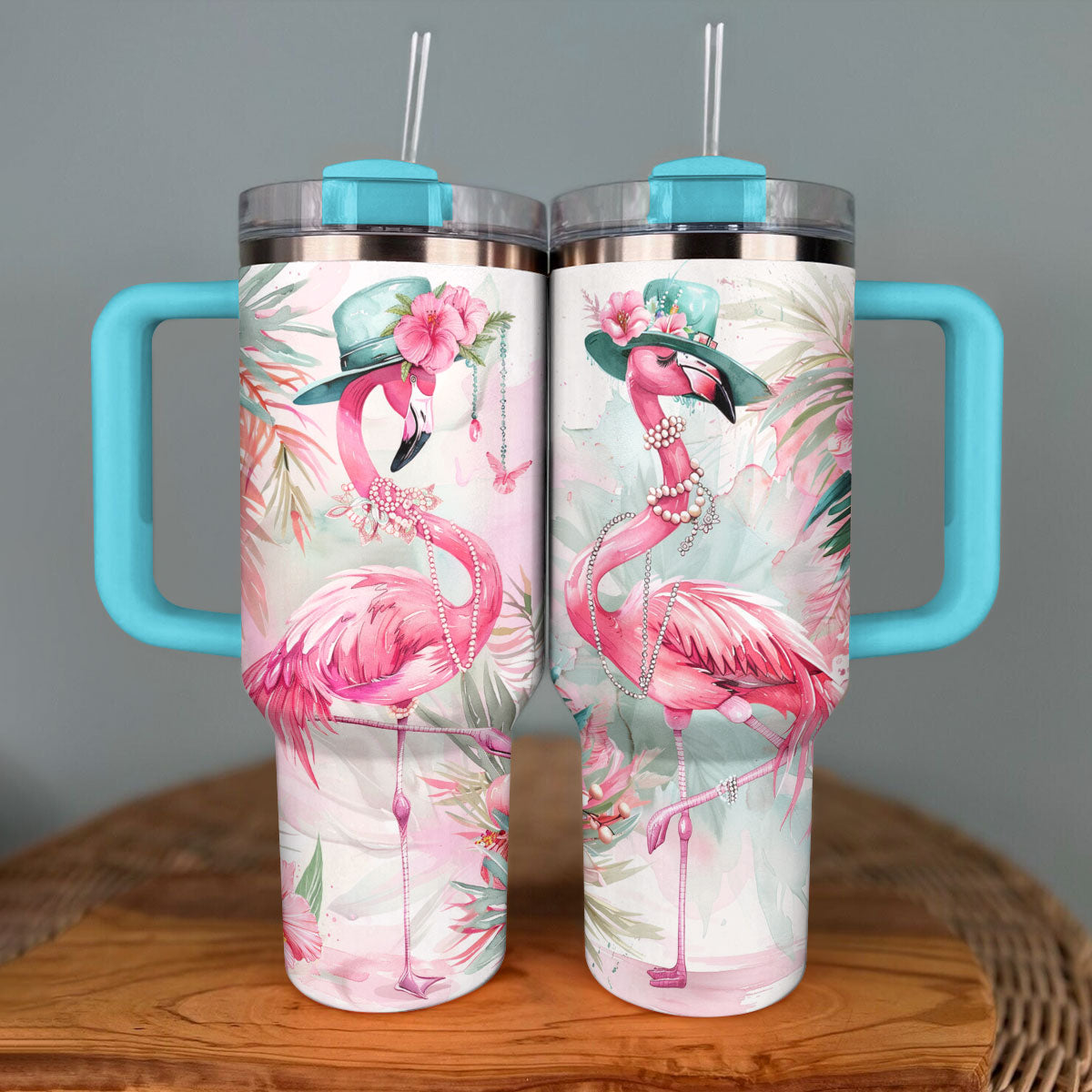 Shineful Tumbler Stylist Chic Flamingo