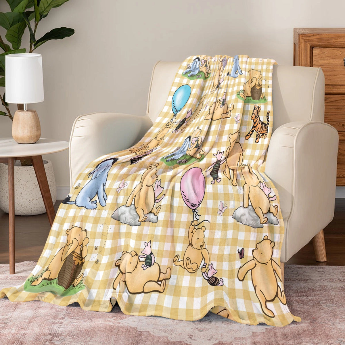 Shineful Fleece Blanket Sunny Days with Pooh