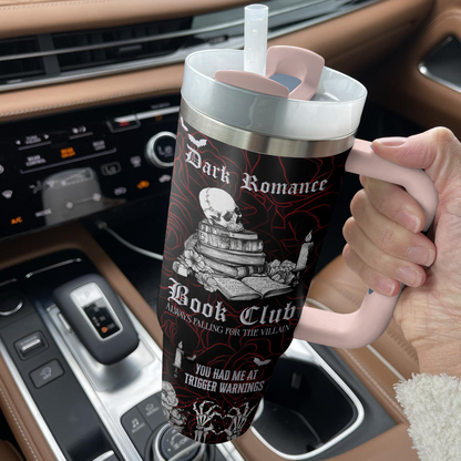 Shineful Personalized Tumbler Dark Romance Book Club