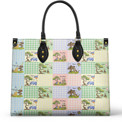 Shineful Leather Bag Winnie the Pooh Patchwork Dreams