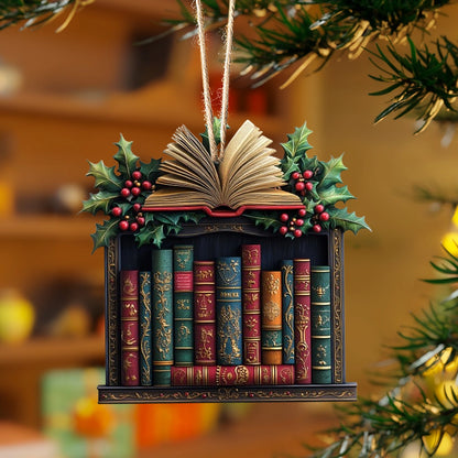 Shineful Acrylic Ornament The Literary Christmas