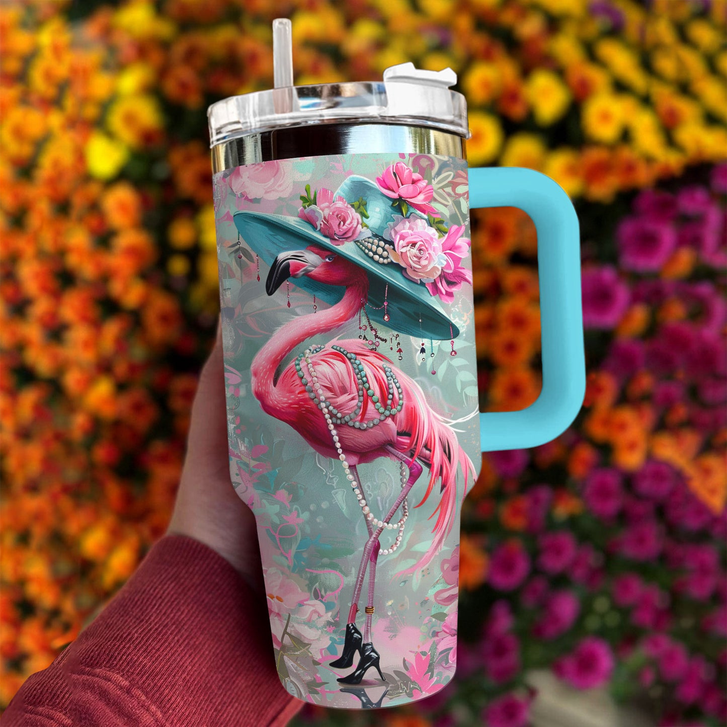 Shineful Tumbler Glamorous Grace Flamingo