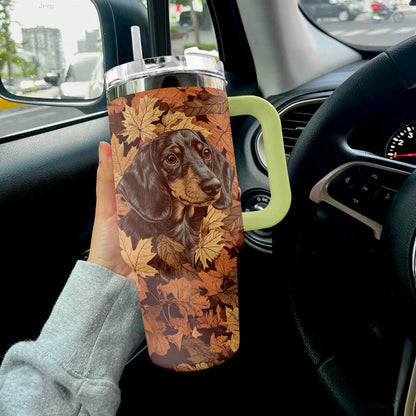 Dachshund Oz Shineful™ Tumbler Autumn Nl09 40 / Green