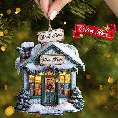 Shineful 2D Acrylic Ornament Winter’s Tale Bookshop