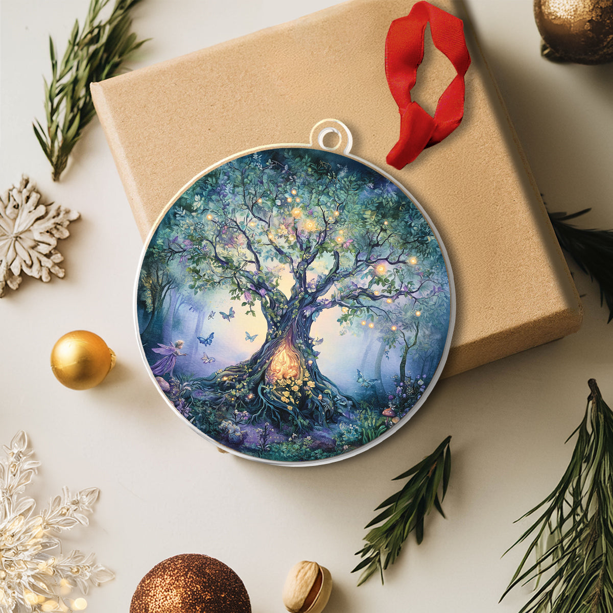 Shineful 2D Acrylic Ornament - Mystical Tree Of Life