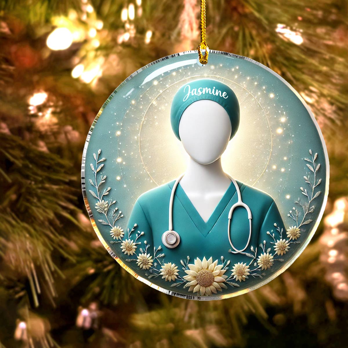 Shineful 2D Acrylic Ornament Proud To Be A Nurse