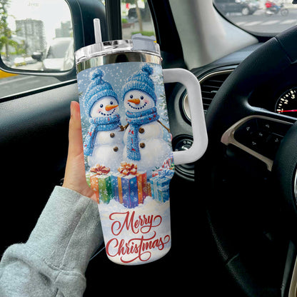 Shineful Tumbler Merry Snowman Christmas