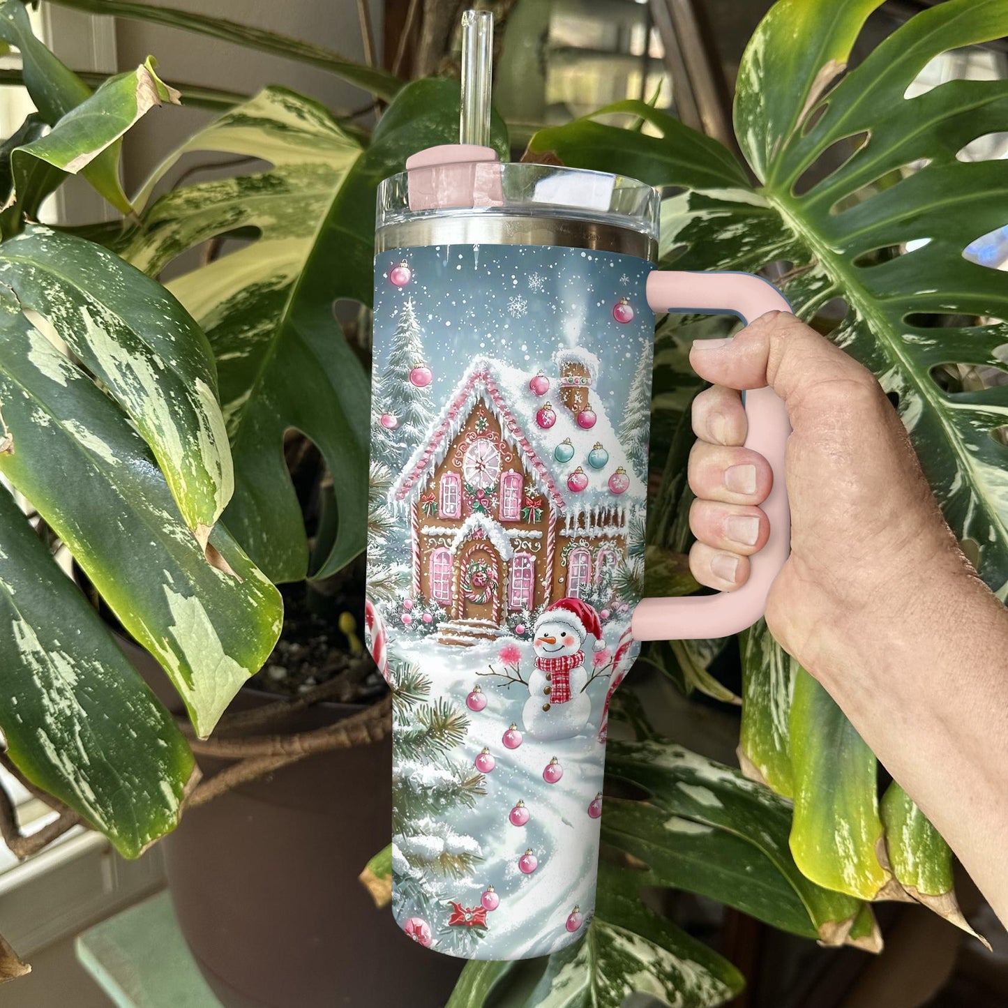 Shineful Tumbler Gingerbread Wonderland