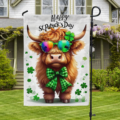 Shineful Garden Flag 12" x 18" Highland Irish Vibes