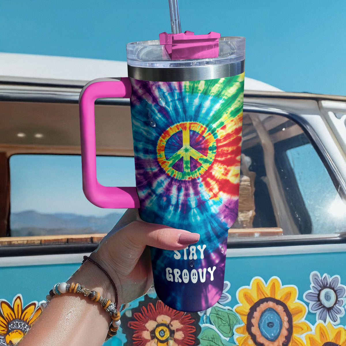 Shineful Tumbler Stay Groovy