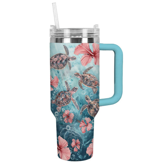 Le paradis des tortues Shineful Tumbler