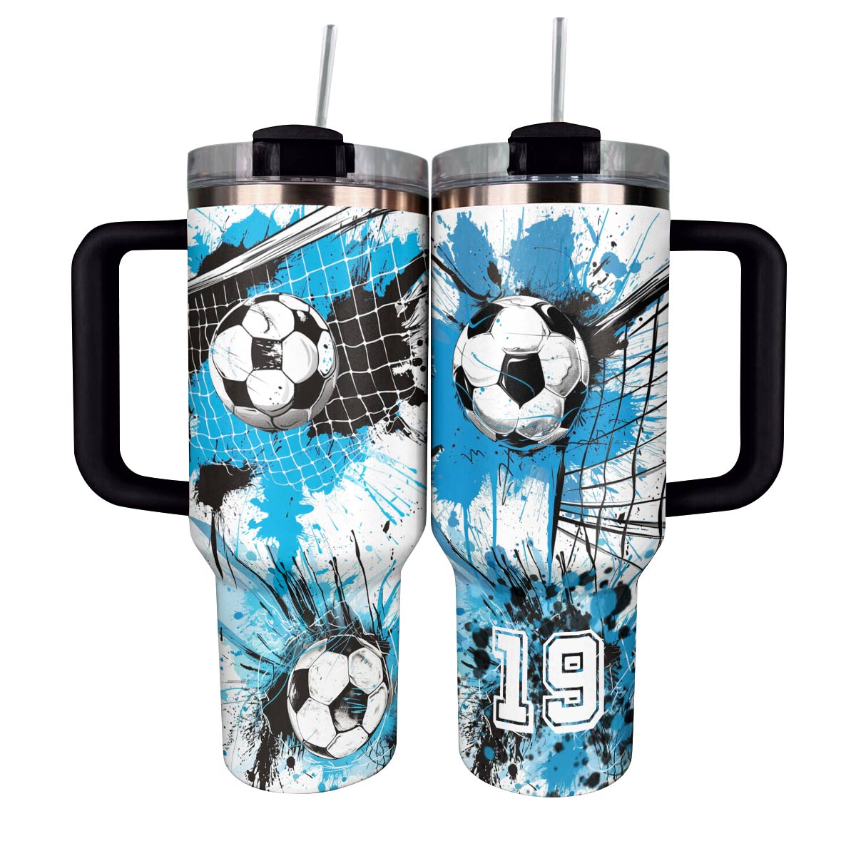 Shineful Tumbler Soccer Persionalized