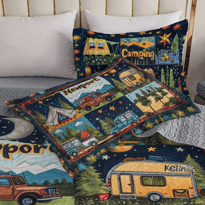 Shineful All Season Quilt 3-teiliges Set Newport Camping Code