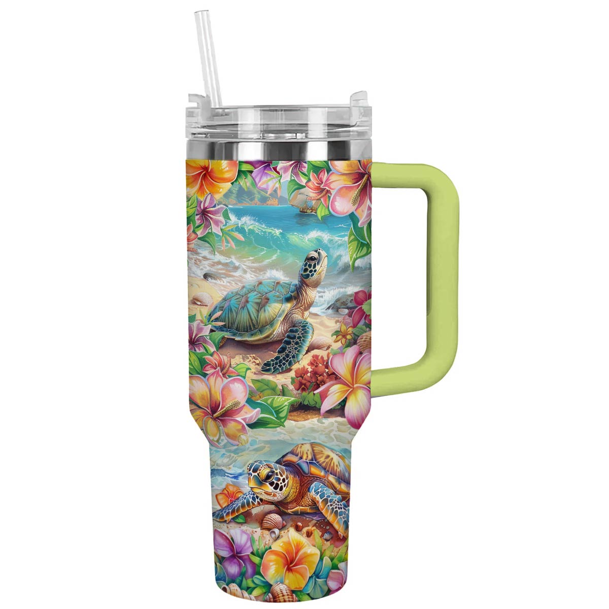 Tortue Hibicus Shineful Tumbler