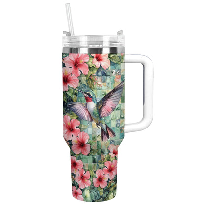 Shineful Tumbler Hummingbird Hibiscus