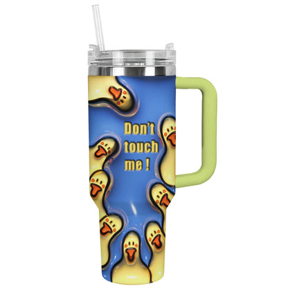 Duck Shineful™ Tumbler Funny Nl09 Green 40Oz