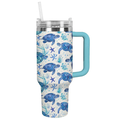 Shineful Tumbler Turtle Bliss