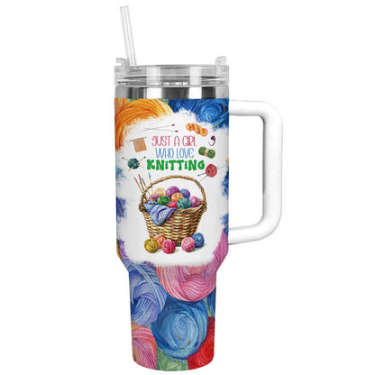 Shineful Tumbler Knitting Lover