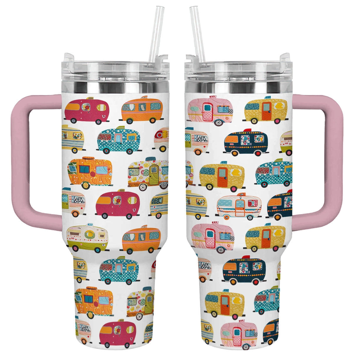 Shineful Tumbler Retro Camper Adventure