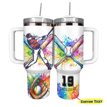 Shineful Tumbler Personalized Baseball 2