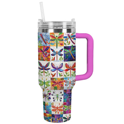 Shineful Tumbler Dragonfly Delight