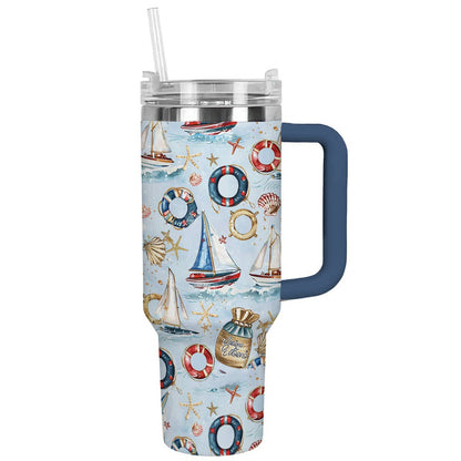 Shineful Tumbler Nautical Adventures