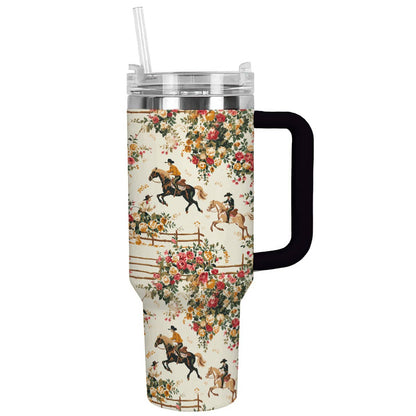 Glänzender Becher Floral Canter