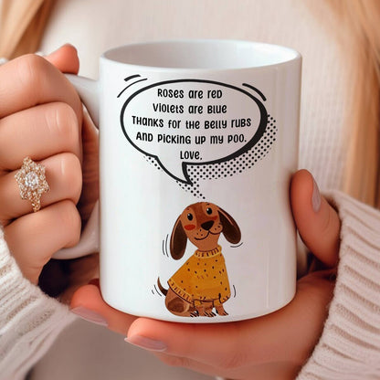 Shineful Ceramic Mug Dachshund Funny