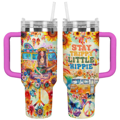 Shineful Tumbler Stay Trippy Little Hippie