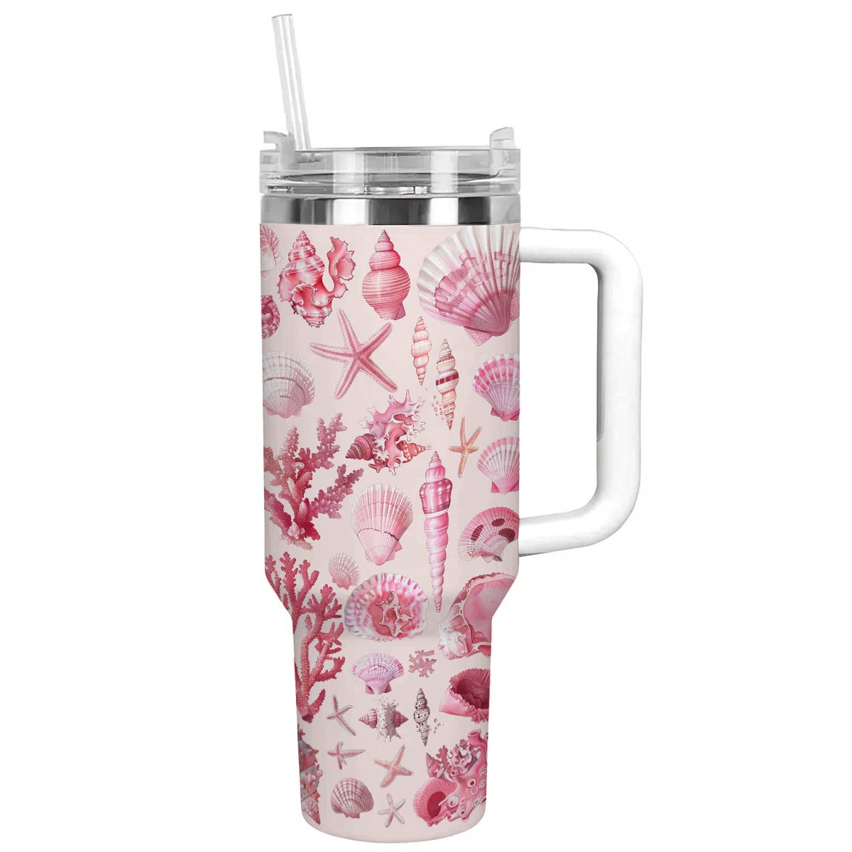 Breloque corail Shineful Tumbler rose