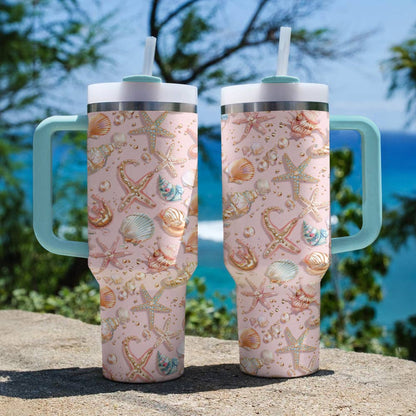 Shineful Tumbler Seashell Serenade